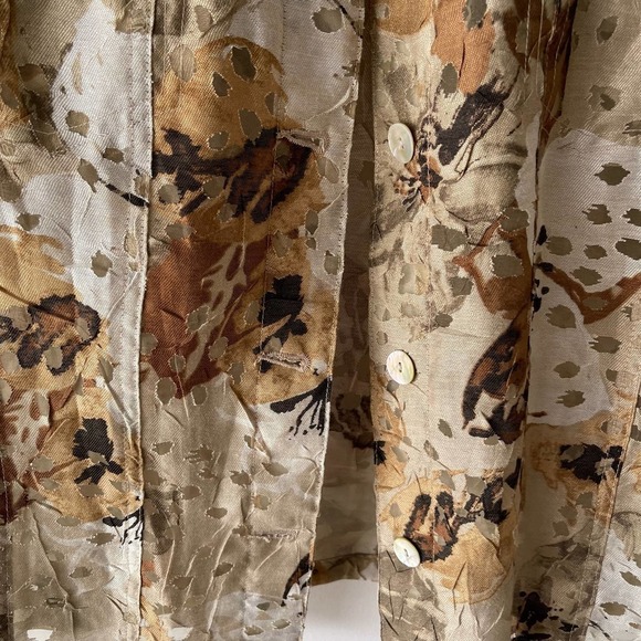 Ruby Rd Blouse Womens Medium Camo Hunting Camp Outdoors Longsleeve Button Down - Picture 5 of 11